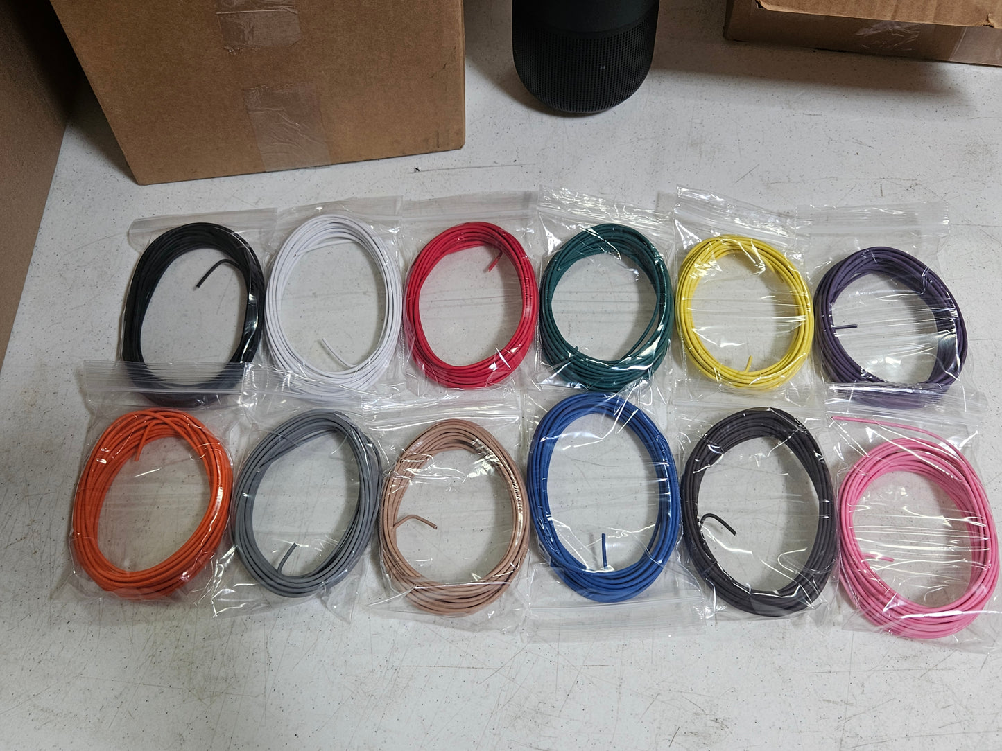 TXL 18 AWG Automotive Wire Pure Copper Made in USA - CHOOSE YOUR COLOR - SOLD PER FT