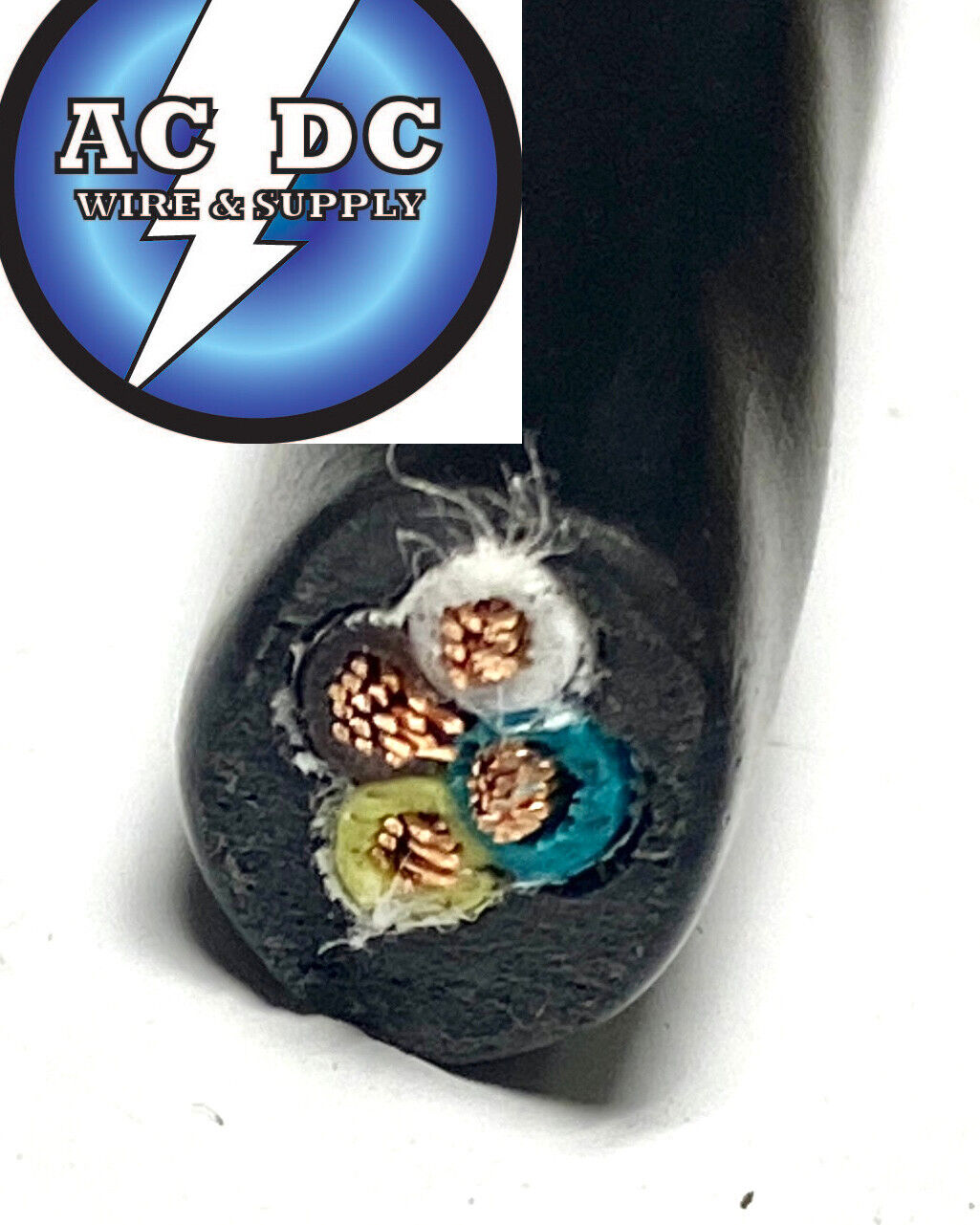 16 Gauge 4 Conductor Wire RV Trailer ROUND Cable Camper Harness 16/4 - PER FT