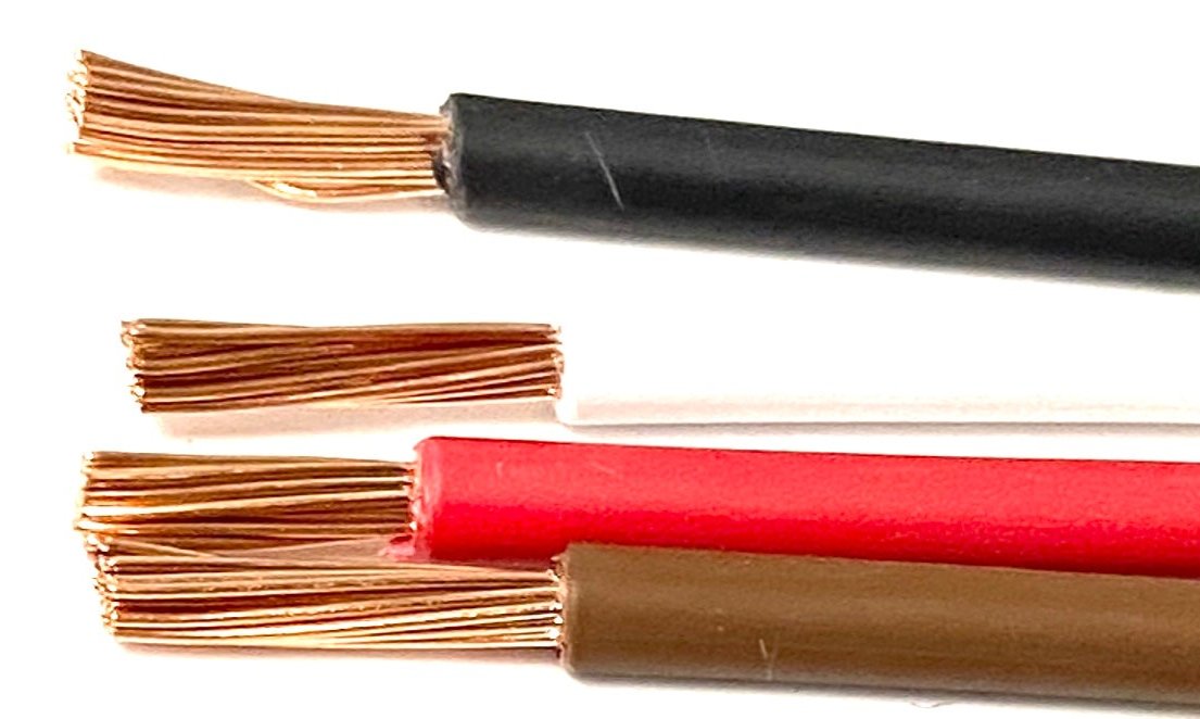 14 TXL HIGH TEMP AUTOMOTIVE POWER WIRE 11 SOLID COLORS 25 FT EACH 275 FEET TOTAL