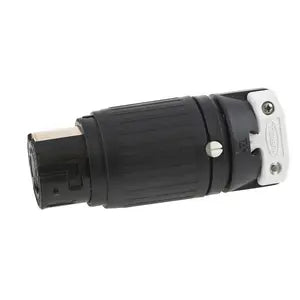HUBBELL HBL7764C Connector Body, 50A 250V DC/600V AC, 3-Pole 4-Wire Grounding, Non-NEMA
