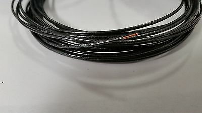 18 AWG 600V TFN SOLID COPPER WIRE 25 FT BLACK GREAT FOR TRAIN WIRE