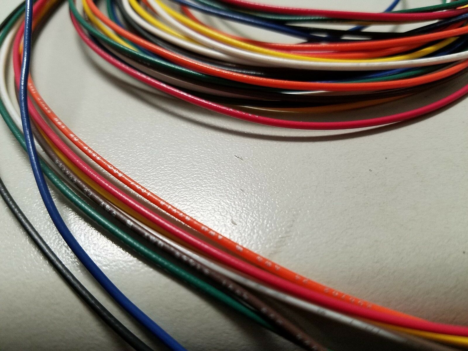 28 AWG Gauge Stranded Hook Up Wire 8 Color UL1007 300 Volt CHOOSE YOUR ...