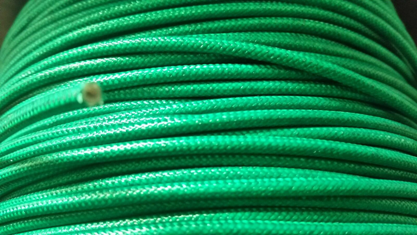 14 AWG GREEN 200c High-Temperature Appliance Wire SRML 100' FT - MADE IN USA