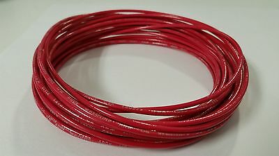 18 AWG TFN SOLID COPPER WIRE 25 FT IN RED GREAT FOR TRAIN WIRE