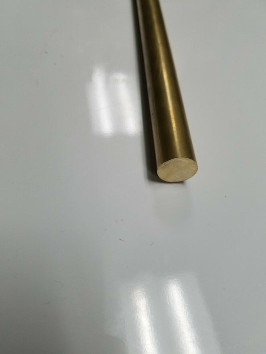 5/8" C360 BRASS ROUND ROD 10" long Solid New Lathe Bar Stock .625" H02