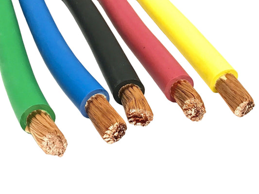 SAE J1127 Welding Lead & Battery Cable Copper Wire MADE IN USA CHOOSE AWG SIZE & COLOR