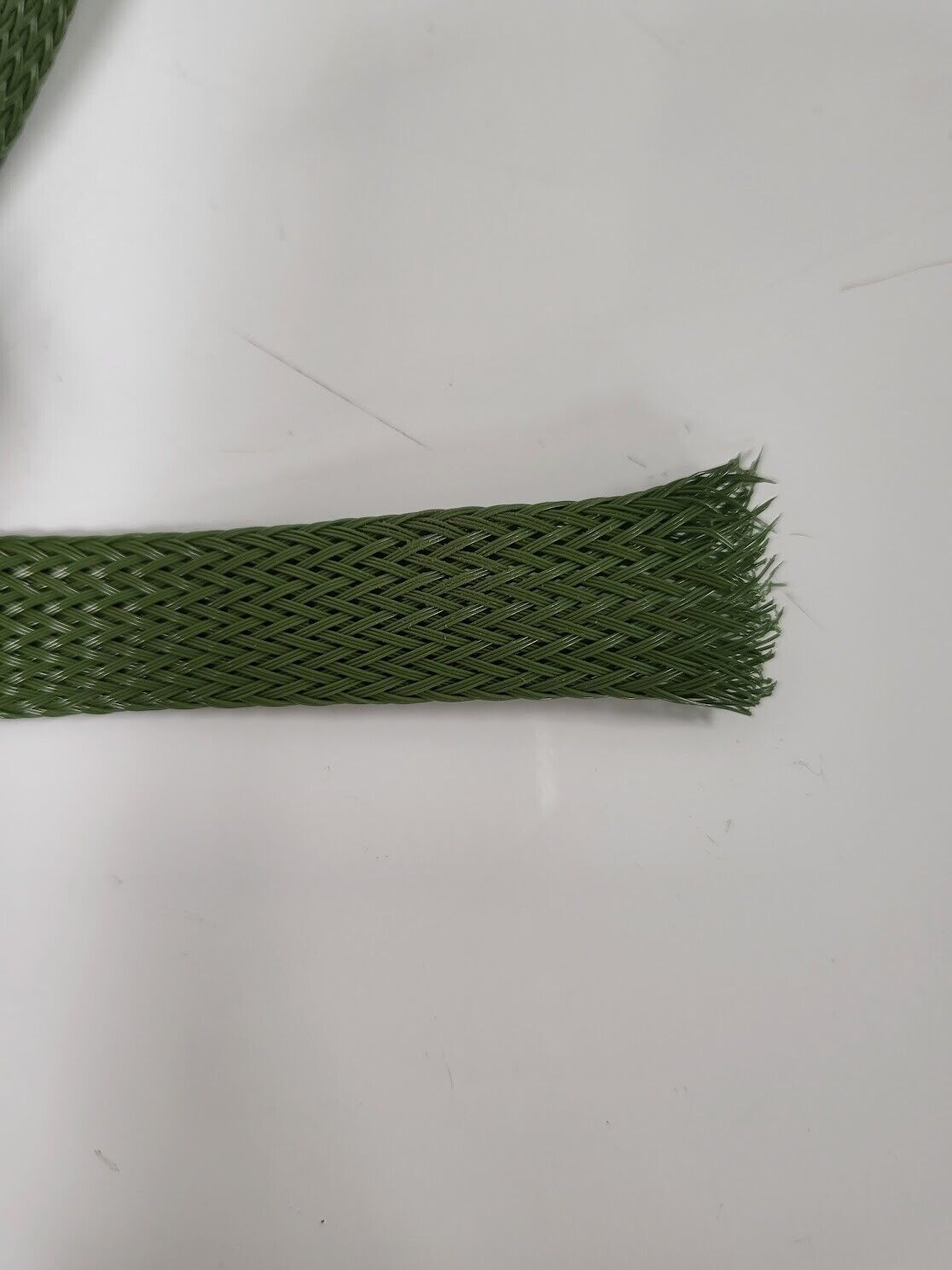 25 FT 1/2" OLIVE GREEN PET EXPANDO SLEEVING BRAID