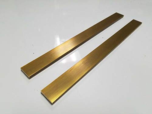 Metal Sheets, Flat Stock Supplies For 2 Pieces 1/4" x 1" C360 BRASS FLAT BAR 14" long Solid .250" Mill Stock H02 for home garden replacement and repair