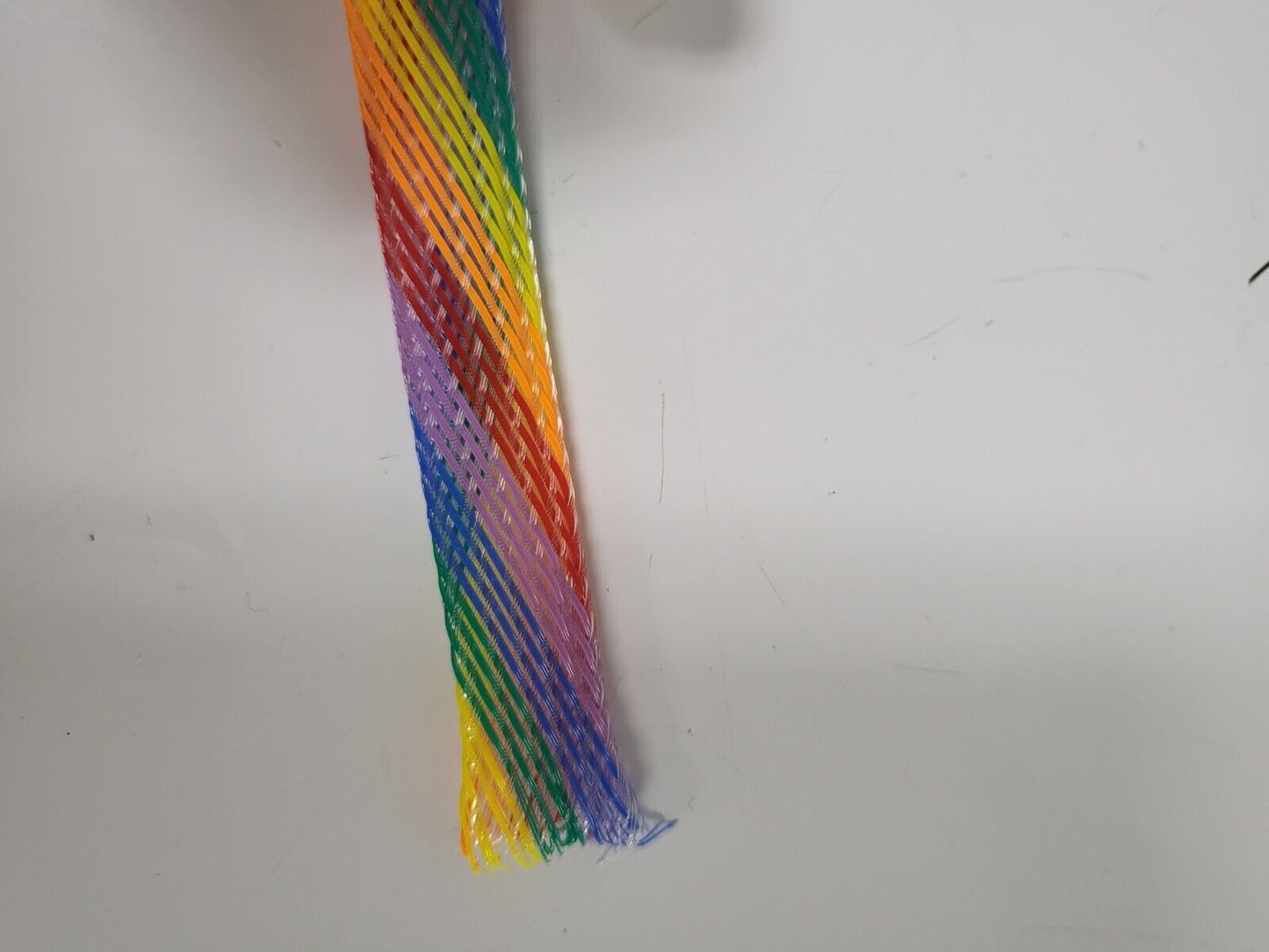 25 FT 1/2" RAINBOW PET EXPANDO SLEEVING BRAID