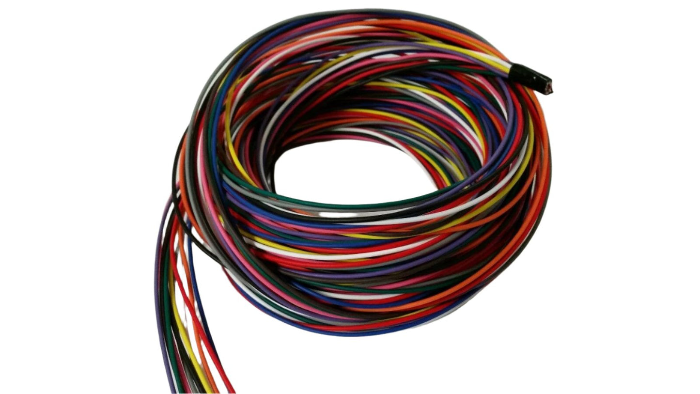 14 TXL HIGH TEMP AUTOMOTIVE POWER WIRE 11 SOLID COLORS 25 FT EACH 275 FEET TOTAL