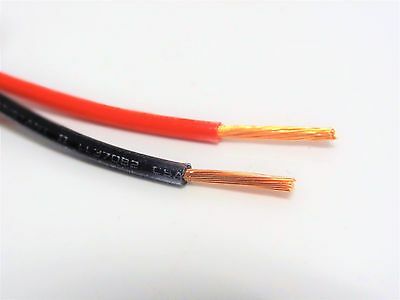 18 GAUGE TFFN TEWN WIRE BLACK + RED 100 FT EA 600V COPPER STRANDED GROUND WIRE