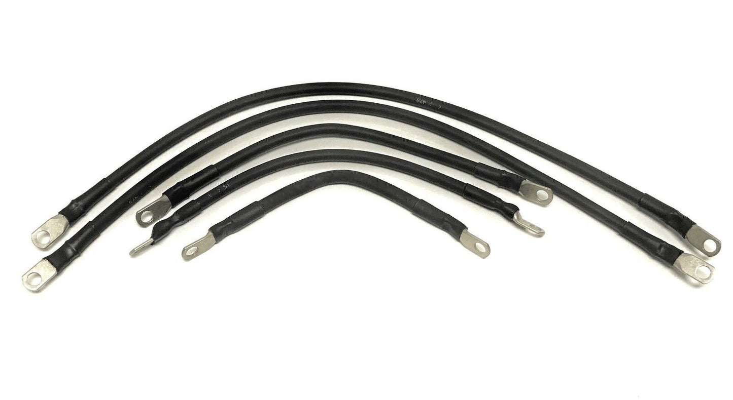 Club Car Precedent Golf Cart Battery Cable Set 2 Gauge 2awg 48 V - made in USA