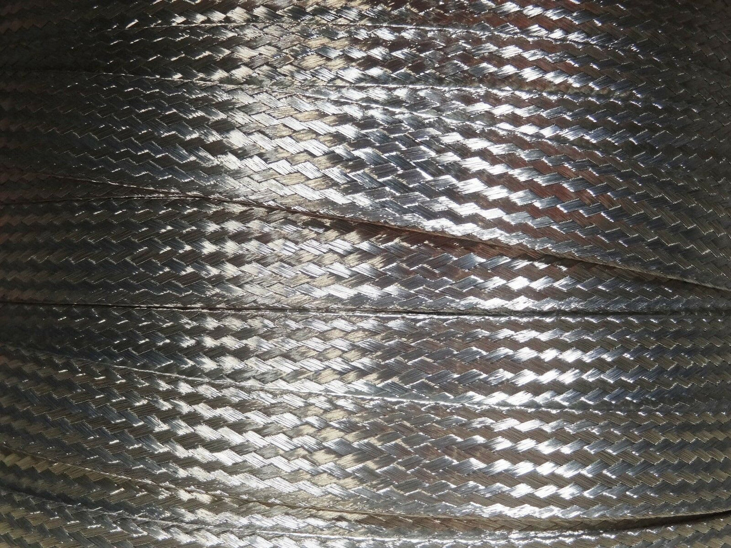 250 FEET ON A REEL 1/2 BRAIDED GROUND STRAP GROUNDING Tinned Copper Flat Braid