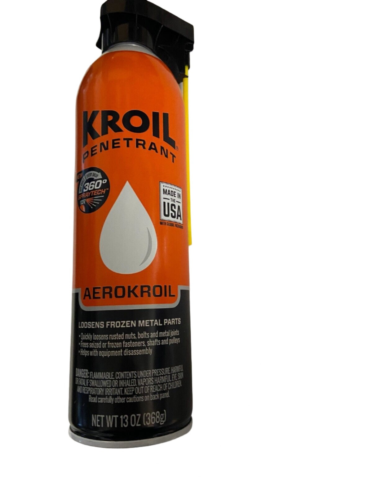 Aero Kroil Lubricant, AeroKroil Can, 13 Fluid Ounces NEW 360 SPAYTECH CAN KANO