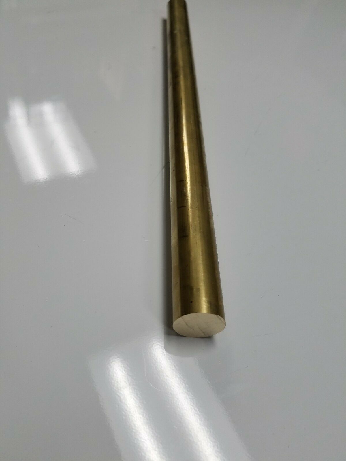 3/4" Diameter x 24"-Long 360 Brass Round Bar-3/4" Dia 360 Brass Rod LATHE STOCK