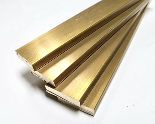 3" C360 Brass Round Rod .75" Long Solid 3.00" OD