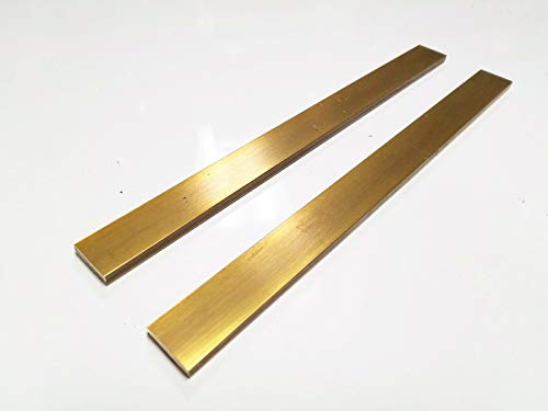 2 Pieces 1/4" x 1" C360 Brass Flat BAR 14" Long Solid .250" Mill Stock H02