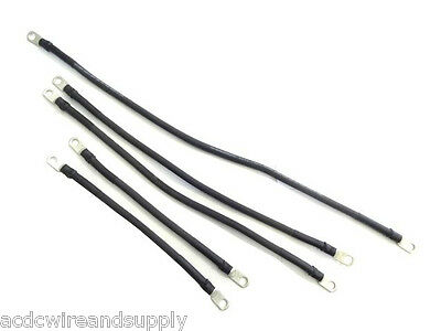 # 2 Awg HD Golf Cart Battery Cable 5 pc Set E-Z-GO Medalist 86 & UP U.S.A MADE