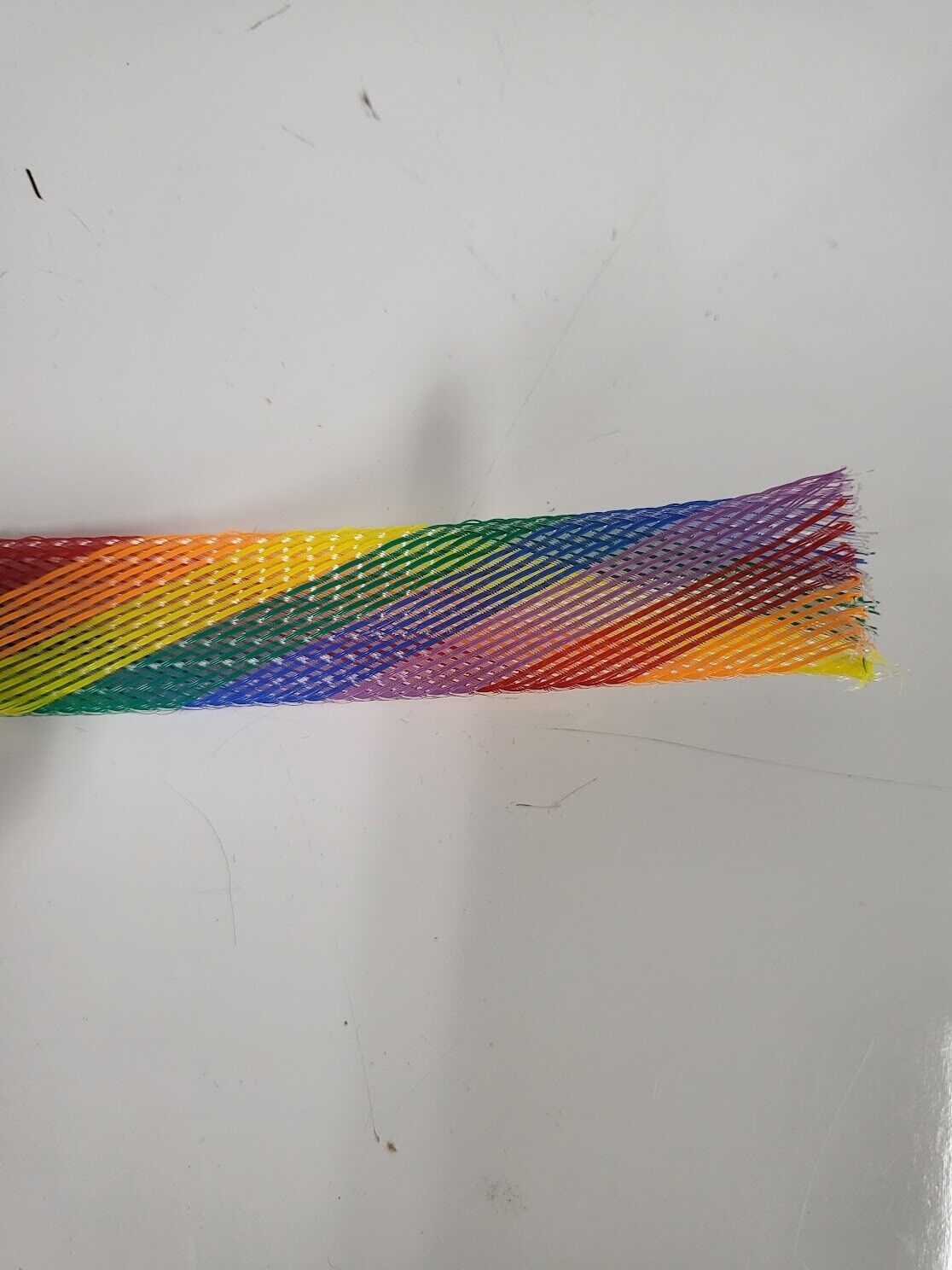 25 FT 3/4" RAINBOW PET EXPANDO SLEEVING BRAID