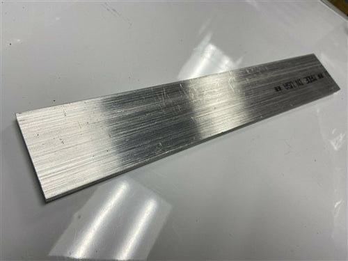 1/8" x 1-1/2" x 1 FOOT Aluminum Flat Bar 6061 Plate, 12" Length T6511 Mill Stock