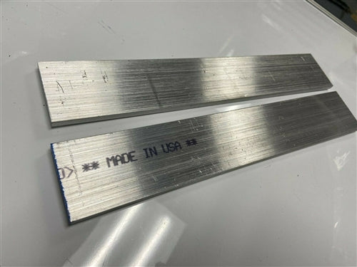 2 pieces 1/4" X 2" ALUMINUM 6061 FLAT BAR 22" long T6511 Extruded Mill Stock