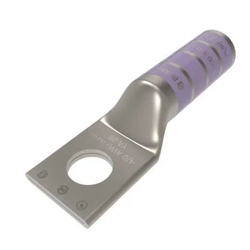 YA28, Comp. Term., Cu, 1-Hole, Long Barrel