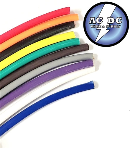 10 AWG GXL Automotive Wire – 25ft Pure Copper High Temp White Cable, Made In USA