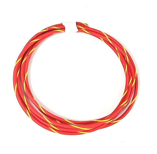 GXL 14 AWG AUTOMOTIVE WIRE  RED  W/ YELLOW STRIPE