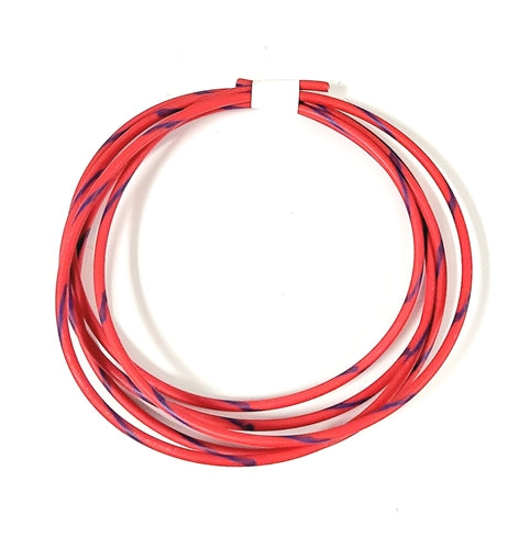 GXL 14 AWG AUTOMOTIVE WIRE RED W/ BLUE STRIPE