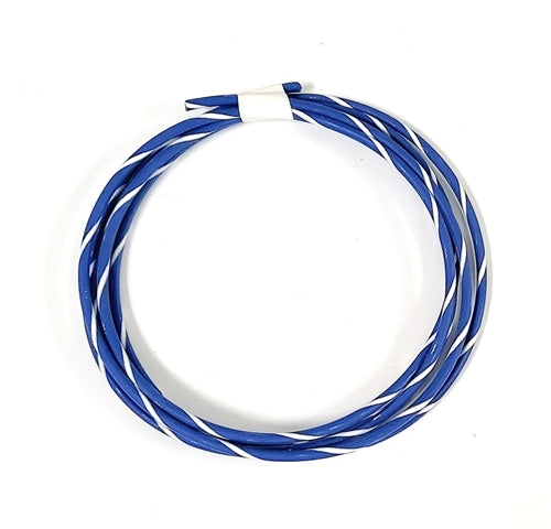 GXL 14 AWG AUTOMOTIVE WIRE  BLUE W/ WHITE  STRIPE