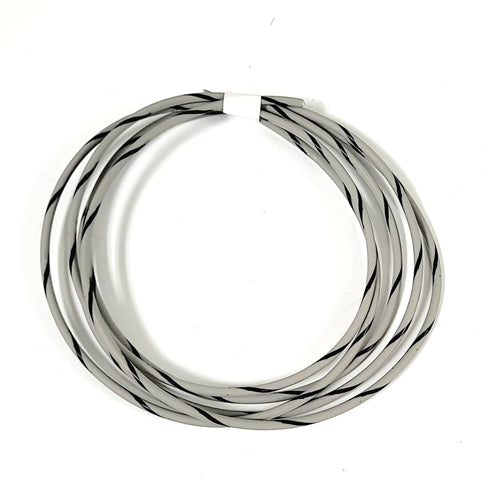 GXL 14 AWG AUTOMOTIVE WIRE  GRAY W/ BLACK  STRIPE