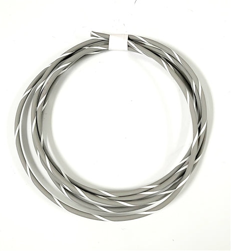 GXL 14 AWG AUTOMOTIVE WIRE  GRAY W/ WHITE  STRIPE