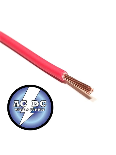 RED 8 GAUGE GXL AUTOMOTIVE HIGH TEMP COPPER WIRE