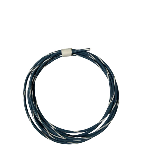 STRIPED GXL 18 AWG Automotive Wire Pure Copper Made in USA - CHOOSE YOUR COLOR - SOLD PER FT