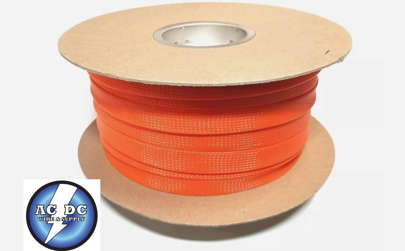 PET 1/4" Expandable Wire Cable Sleeving Sheathing Braided Loom, you choose the color and length