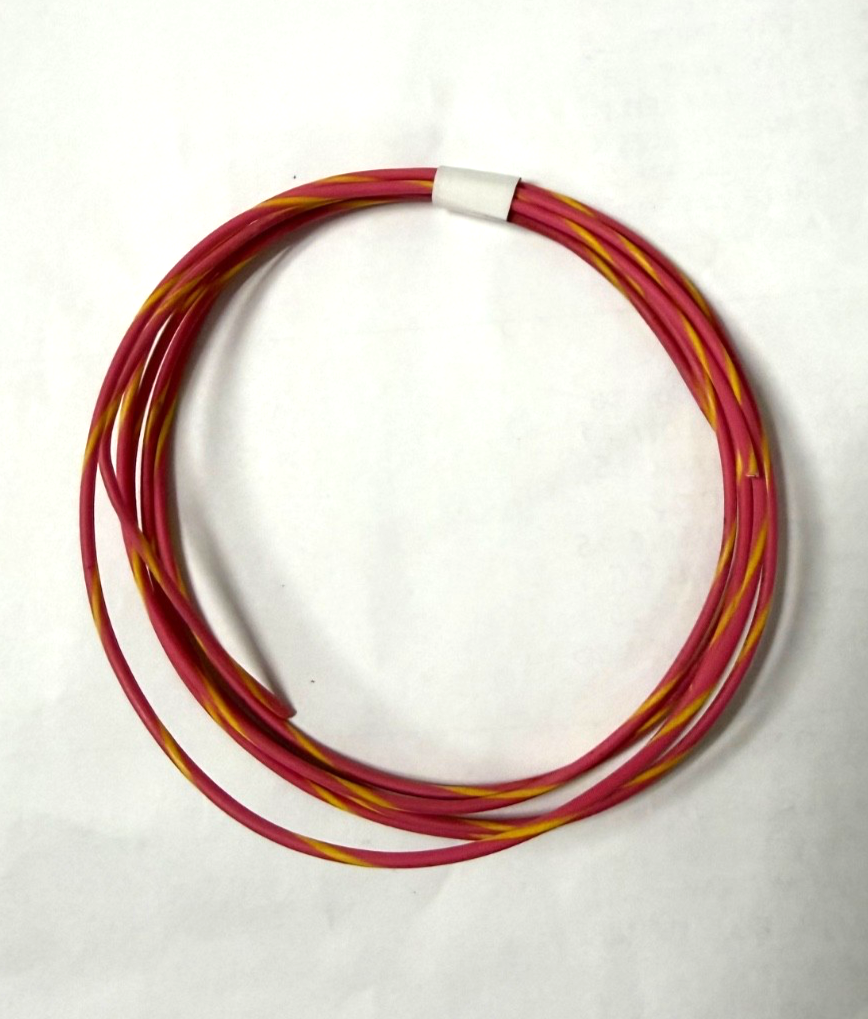 Striped TXL 18 AWG Automotive Wire Pure Copper Made in USA - CHOOSE YOUR COLOR - SOLD PER FT