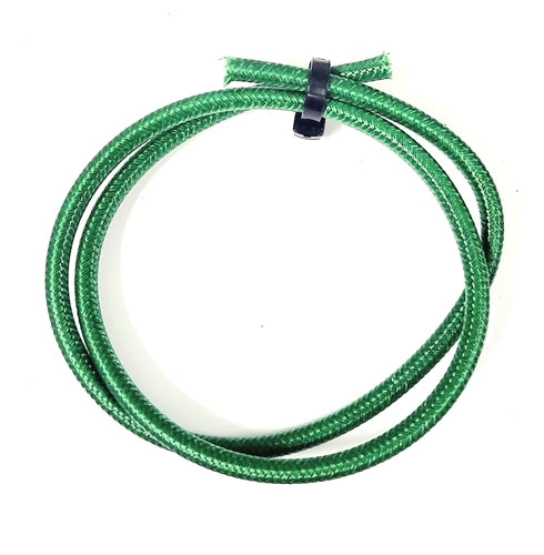 SRML GREEN 10 AWG FIBER GLASS BRAID APPLIANCE HI TEMP WIRE MOTOR LEAD