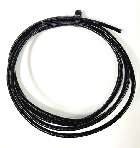 SRML BLACK 14 AWG FIBER GLASS BRAID APPLIANCE HI TEMP WIRE MOTOR LEAD