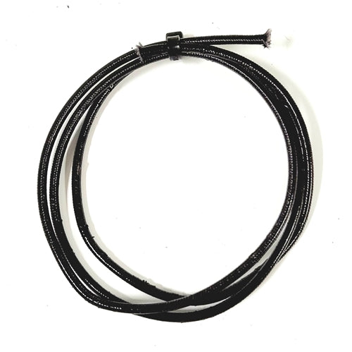 SRML BLACK 16 AWG FIBER GLASS BRAID APPLIANCE HI TEMP WIRE MOTOR LEAD