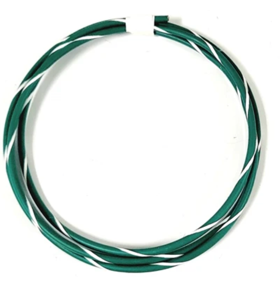 STRIPED GXL 14 AWG Automotive Wire Pure Copper Made in USA - CHOOSE YOUR COLOR - SOLD PER FT