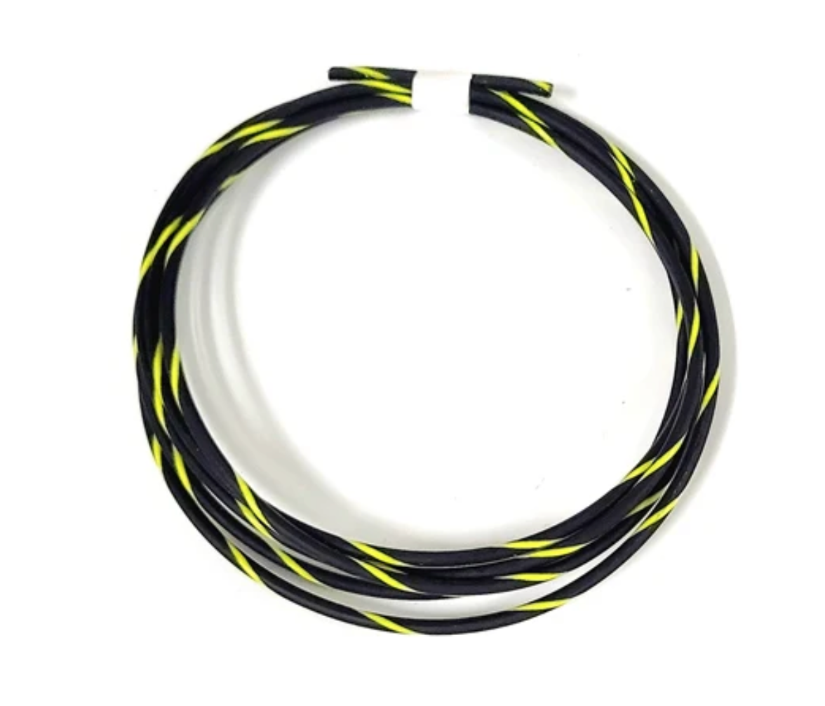 STRIPED GXL 14 AWG Automotive Wire Pure Copper Made in USA - CHOOSE YOUR COLOR - SOLD PER FT