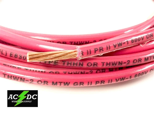 100' FEET EA THHN THWN-2 8 AWG GAUGE RED BLACK GREEN WHITE COPPER BUILDING WIRE