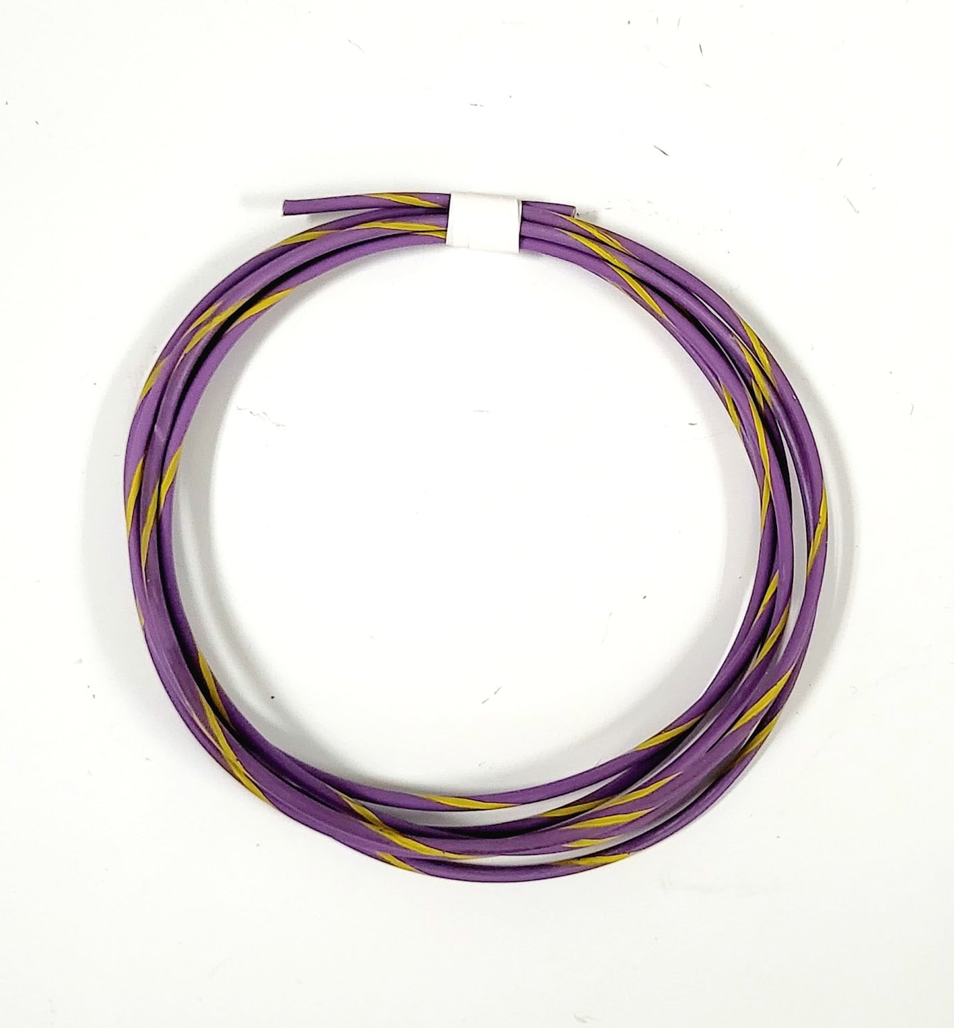 STRIPED COLORS TXL 20 AWG Automotive Wire Pure Copper Made in USA - CHOOSE YOUR COLOR - SOLD PER FT