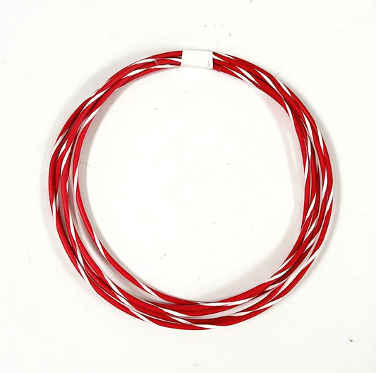 Striped TXL 18 AWG Automotive Wire Pure Copper Made in USA - CHOOSE YOUR COLOR - SOLD PER FT