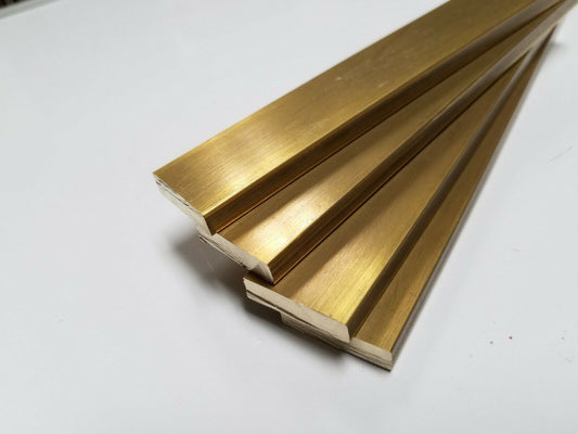 4 Pieces 1/4" x 1" C360 BRASS FLAT BAR 5" long Solid .250" Mill Stock H02