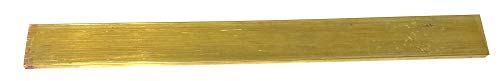 Brass Flat Bar Stock 3/16" x 1 1/4" x 36" C360 Buss (1 bar)