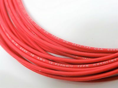 18 GAUGE TFFN TEWN WIRE BLACK + RED 100 FT EA 600V COPPER STRANDED GROUND WIRE