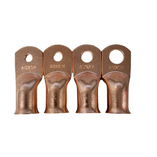 4/0 AUGHT BARE COPPER LUGS