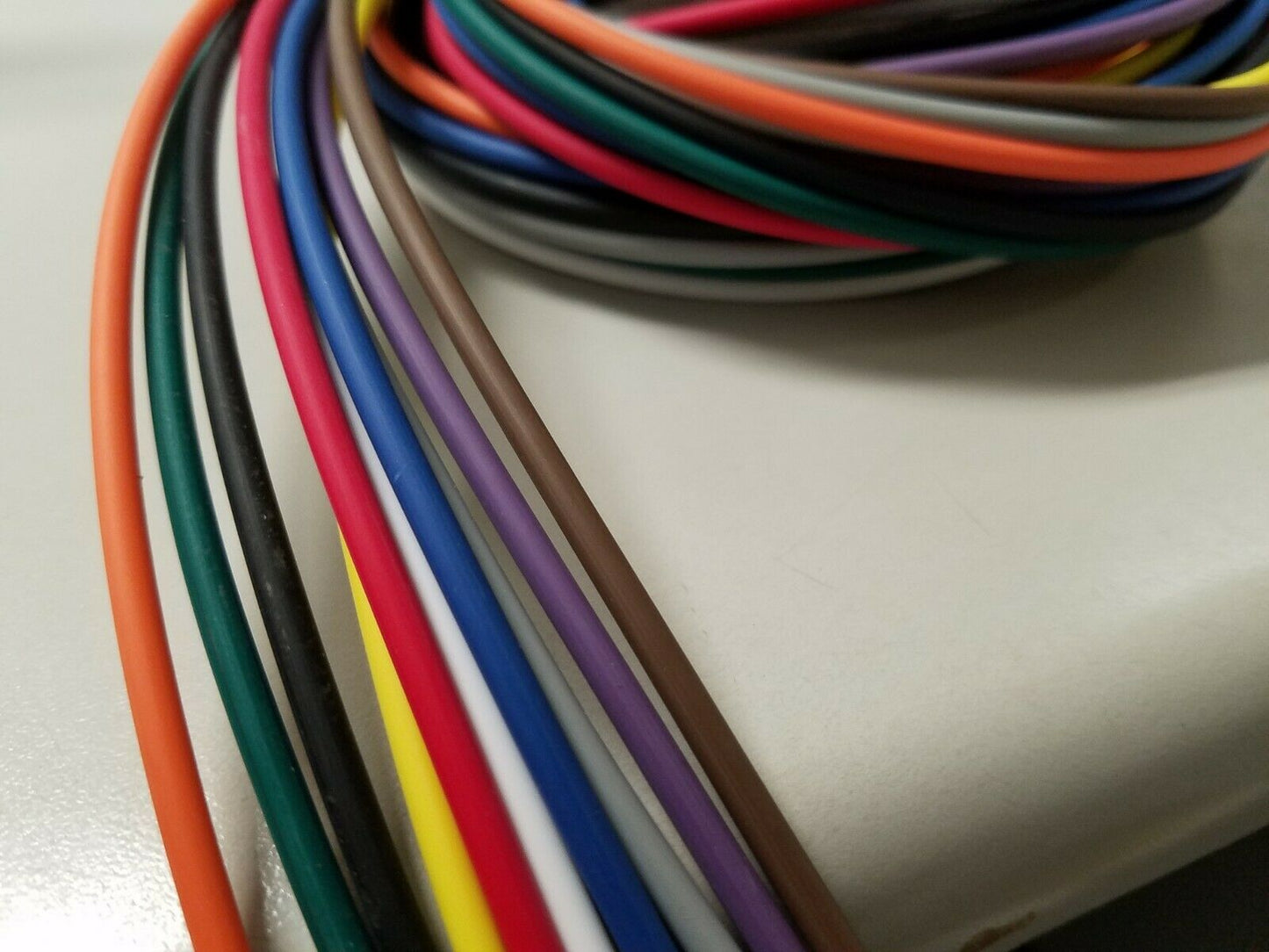 1000 FEET AUTOMOTIVE PRIMARY WIRE 12 GAUGE AWG HIGH TEMP TXL 10 COLORS 100 FT EA