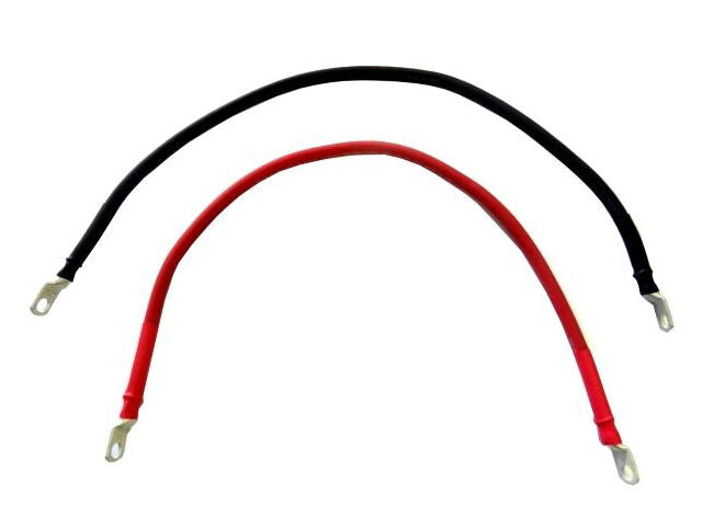 4 Awg HD Golf Cart Battery Cable (1-21"B,1-21"R) E-Z-GO Jumper Cables U.S.A MADE